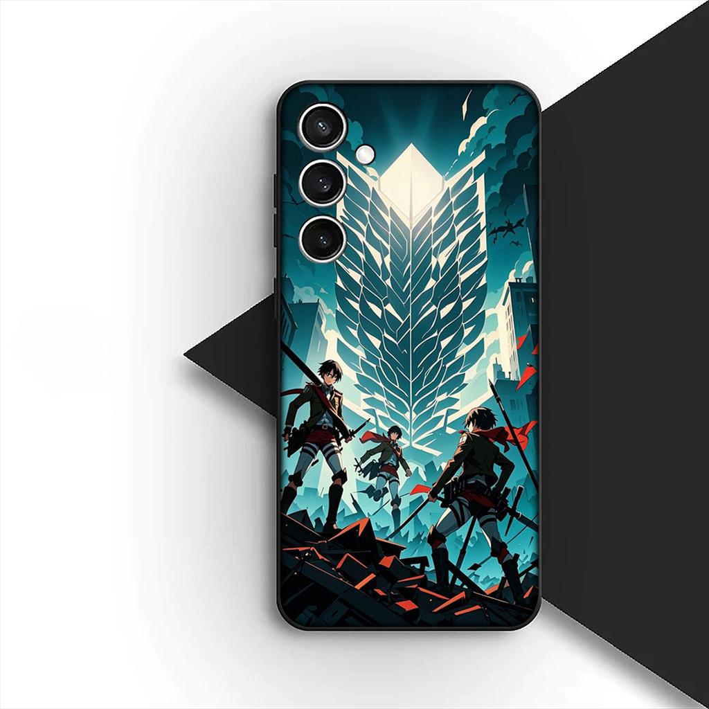 Cover Attack On Titan Levi Eren Jaeger for OPPO A40 A80 A60 A38 A79 A15 A16 A17 A18 A58 A78 A57 A53 A40M 4G 5G Phone Case