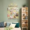 Minimalist Hanging Photo Display Handcrafted Photo Clip String Light  Halloween