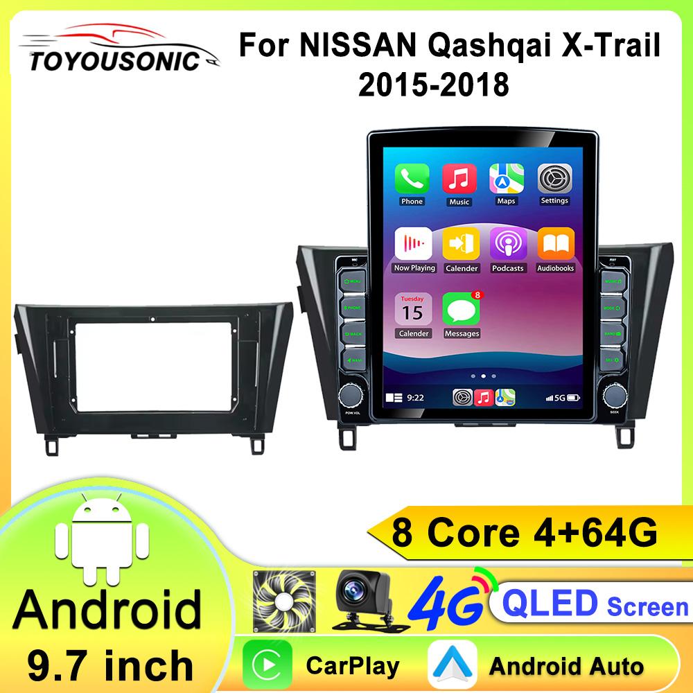 

Android 13 для Nissan X-Trail Qashqai 2 J1T32 Qashqai J10 J11 2014 2015 2016 2017 2018 2019 GPS CARPLAY автомобильное радио БЕЗ DVD 8 core 4GB+64GB