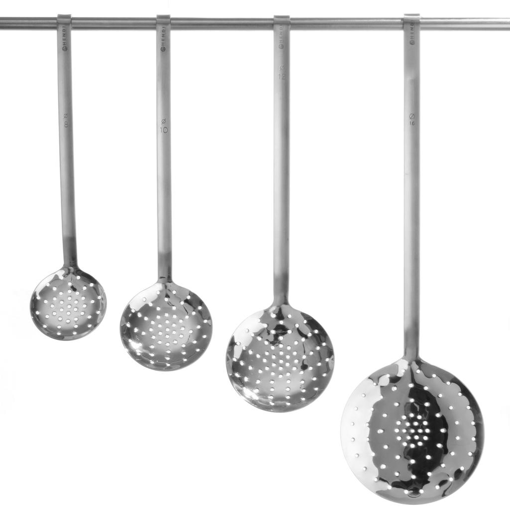 Profi Line stainless steel haccp slotted spoon, diameter 160 - Hendi 541500