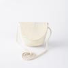 Shell Shape Kid Woven Crossbody Bag Pure Color Rattan Bag Cute Children Straw Bag  Girls
