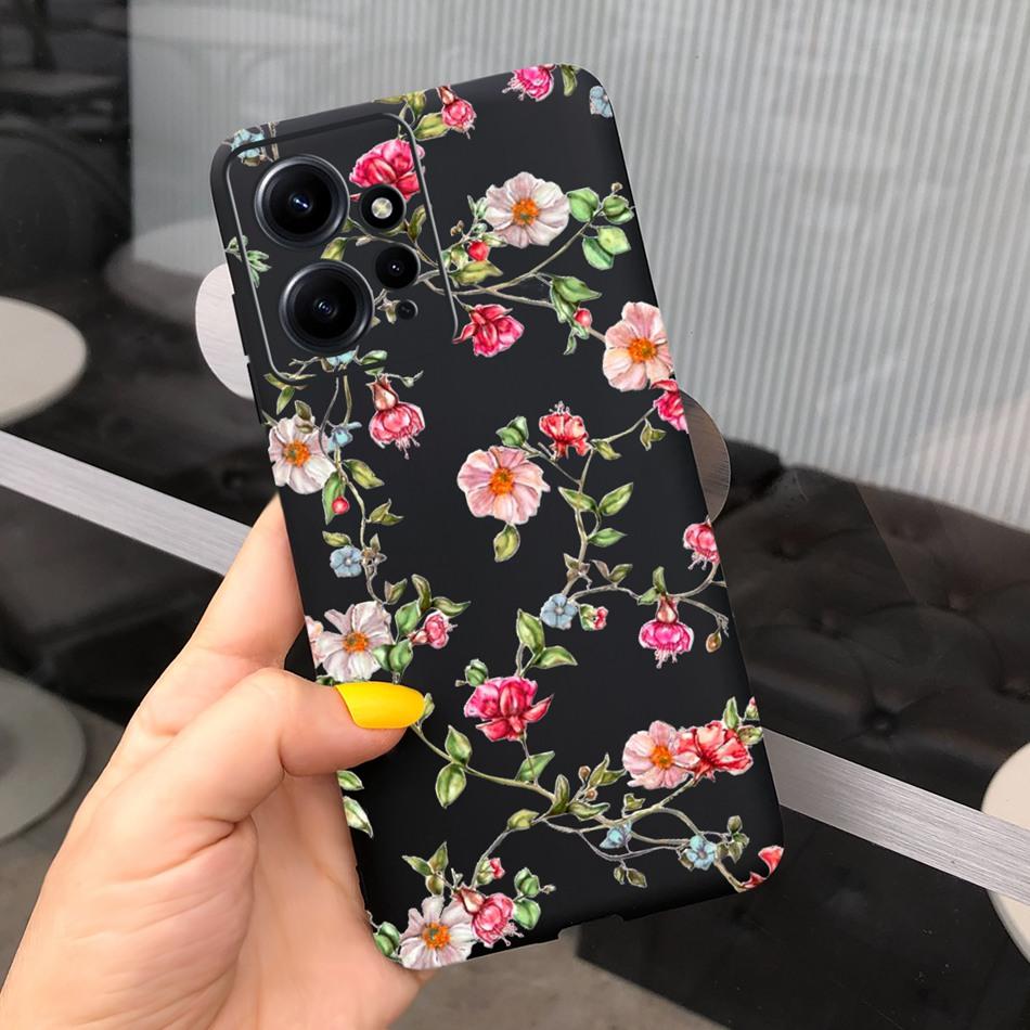 Case For Xiaomi Redmi Note 12 4G Note12 Pro Global Cute Sunflower Candy Color Soft Silicone Cover For Redmi Note 12 Pro 12Pro 5G