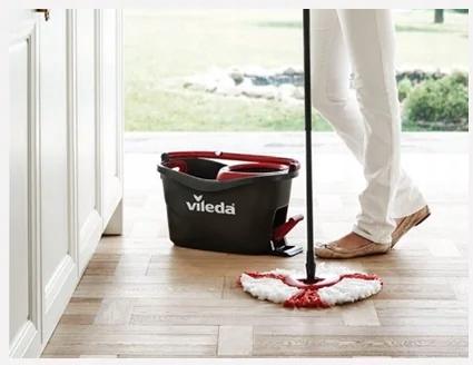 Vileda Spin Mop with Turbo Bucket for Quick Cleaning