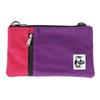 Bag Smart Phone Shoulder Sweat Nylon [Chums] H-Violet/Pink