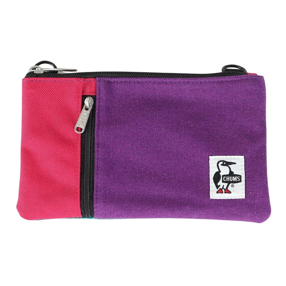 Bag Smart Phone Shoulder Sweat Nylon [Chums] H-Violet/Pink