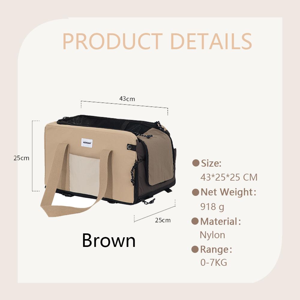 

Car Pet Armrest Outdoor Backpacks Cat Carrier Bag Outdoor Travel Backpack for Cats Breathable Cat Carrying Bag Pet Supplie