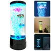 Touch Control LED Fish Bubble Lamp Multi Color Changing Simulated Aquarium Night Light USB Powered Home Desk Bedroom Decor