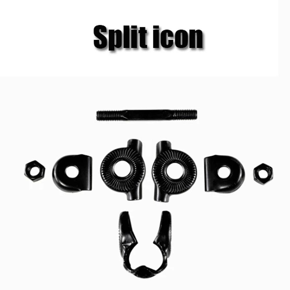 MTB Bike Metal Clips Standard Seat Post Clamp Quick Release Bicycle Saddle Clip Bike Seat Clamp