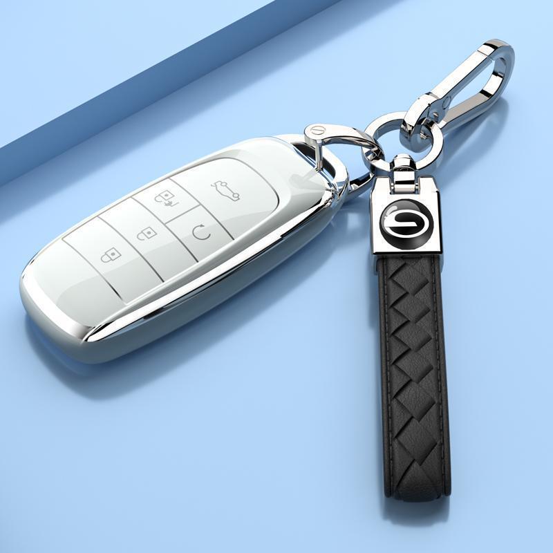 Compatible Key Case for GAC AION S PLUS S Mei 580 - New Energy Car Shell Model 24