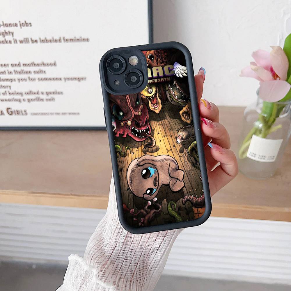 Action Game The Binding Of Isaac Phone Case For IPhone 17 16 15 14 13 12 11 Pro Max Mini Plus Soft TPU Back Cover