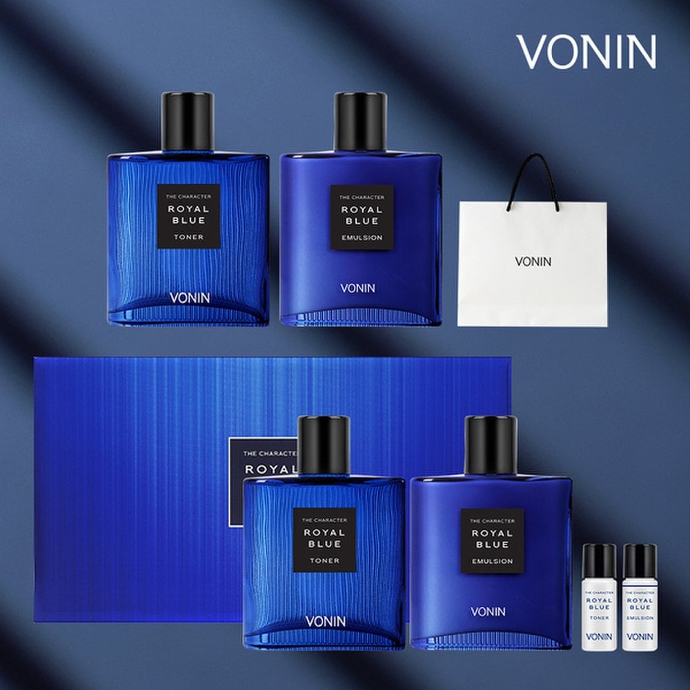 

LG Household & Health Care Bonin Royal Blue Men s Basic Set