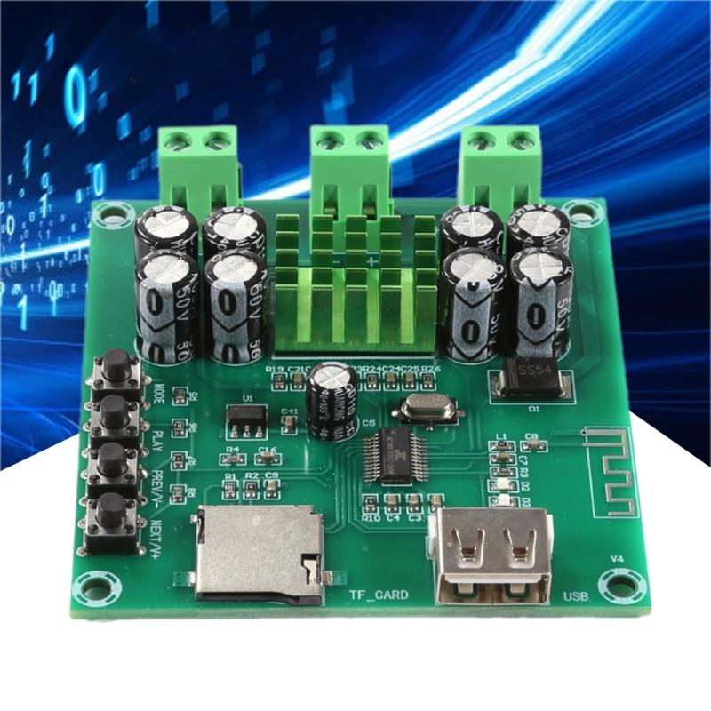 DC12-24V TPA3116D2 50W + 50W Amplifier Board Double Channel Digital Amplifier Board highly Power AMPModule