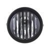 Black Metal Retro Headlight Round Motorcycle Grill Halogen Headlight Motorbike
