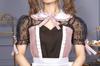 Clearstone Cosplay Halloween Strawberry Chocolat Maid Brown Women's