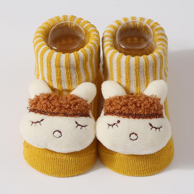 Niedliche Baby Jungen Mädchen Socken Kinder Bär/Panda Neugeborene Günstige Sachen Weiche Socken für 0-6 Monate Bebe Kleinkind Kurze Bodensocken