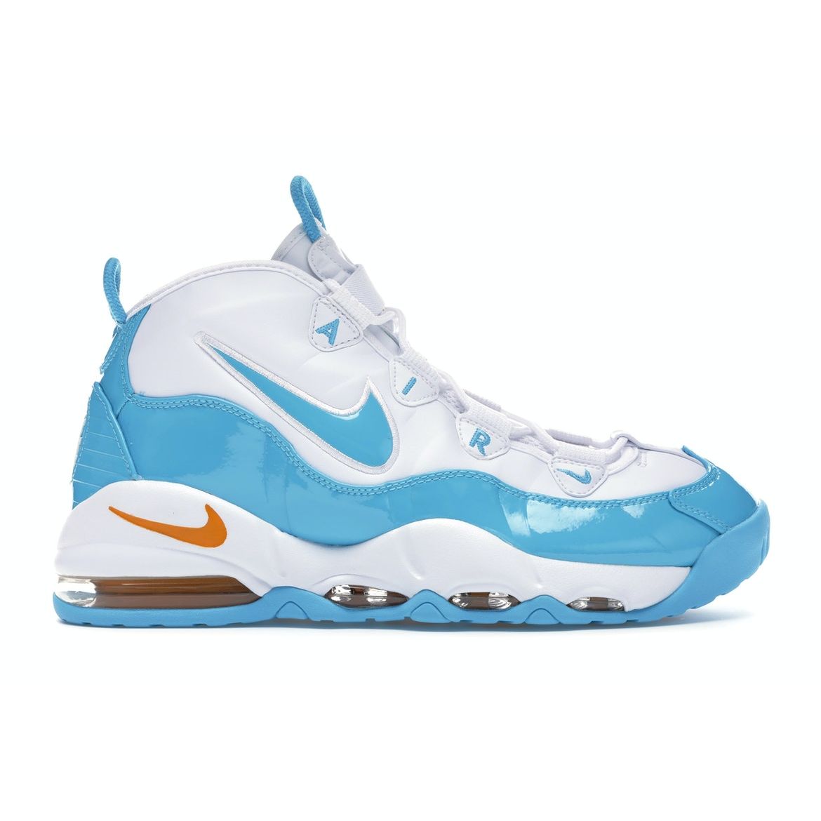 

Мужские кроссовки Nike Air Max Uptempo 95 Blue Fury White Blue-Fury-Canyon-Gold CK0892-100