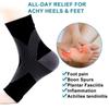 1 Pair Compression Socks for Women Ankle Brace Support Neuropathy Soothe Socks, Nano Soothesocks for Men Women