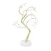 Tabletop Bonsai Tree Lamp Adjustable Safe Use Stable Night Light with Copper Wire USB Cable for Home Christmas