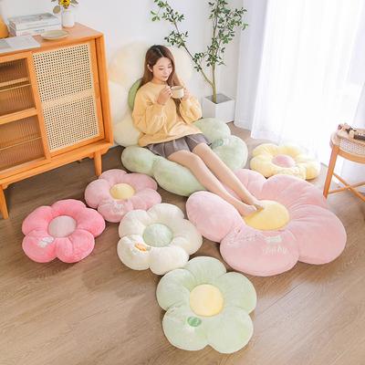 50/90cm Niedliche Plüschblumen Spielzeug Gefüllt Weich Groß Pflanze Frucht Matte Bodenkissen Schlafkissen für Baby Freundin Geschenke