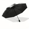 1 Auto Open Twin FlamesNightmare Before Christmas Themed Colorful 8 rib Portable Umbrella for Men and Women, A Compact Commuting Companion S
