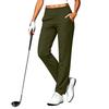 Women's Casual Loose Fit Pants with Elastic Waistband and Pockets