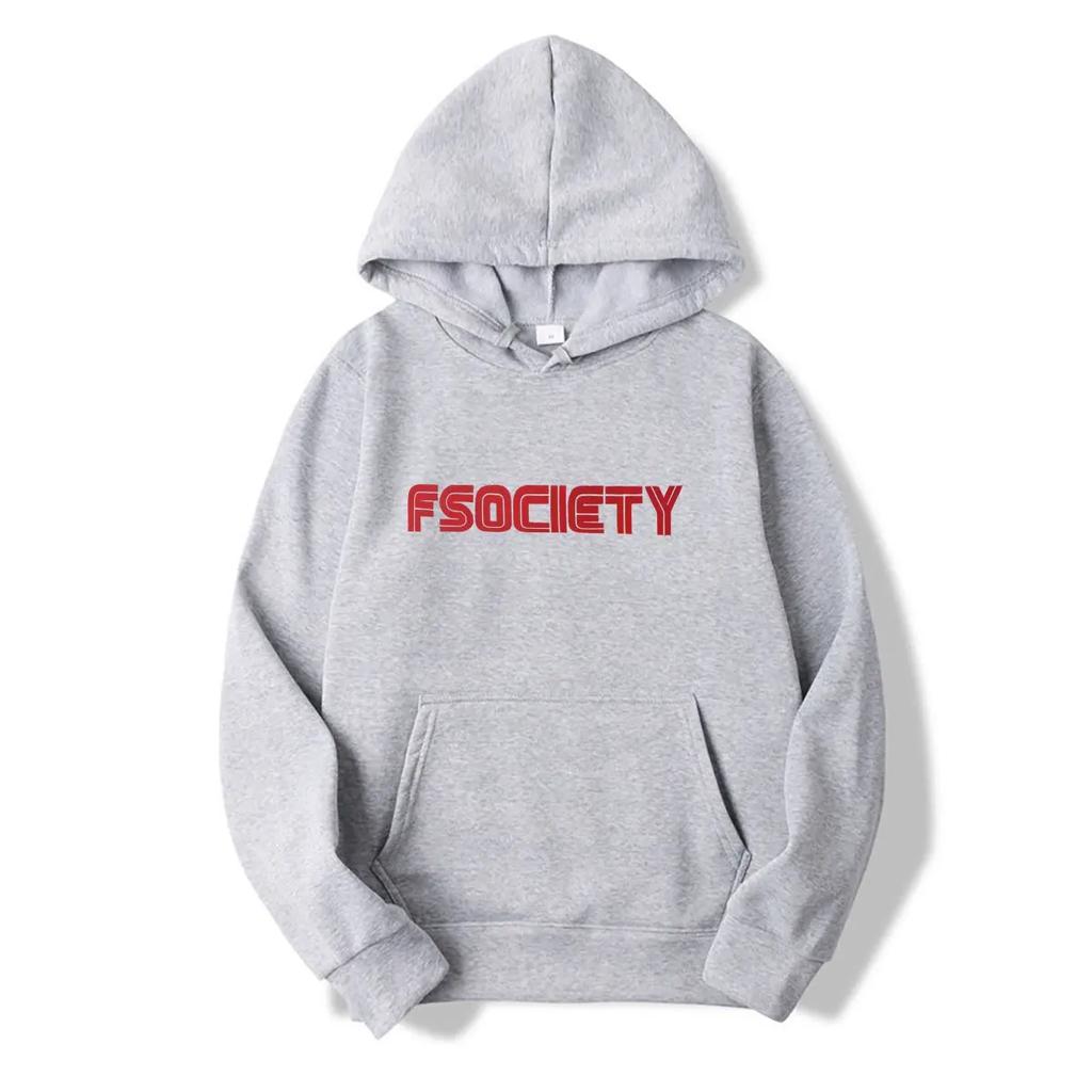 Mr. Fsociety Robot Printed Hoodie Summer Casual sports Hip-hop Hat Sun Man Fishing Outdoor Snapback Color Solid Hoodie