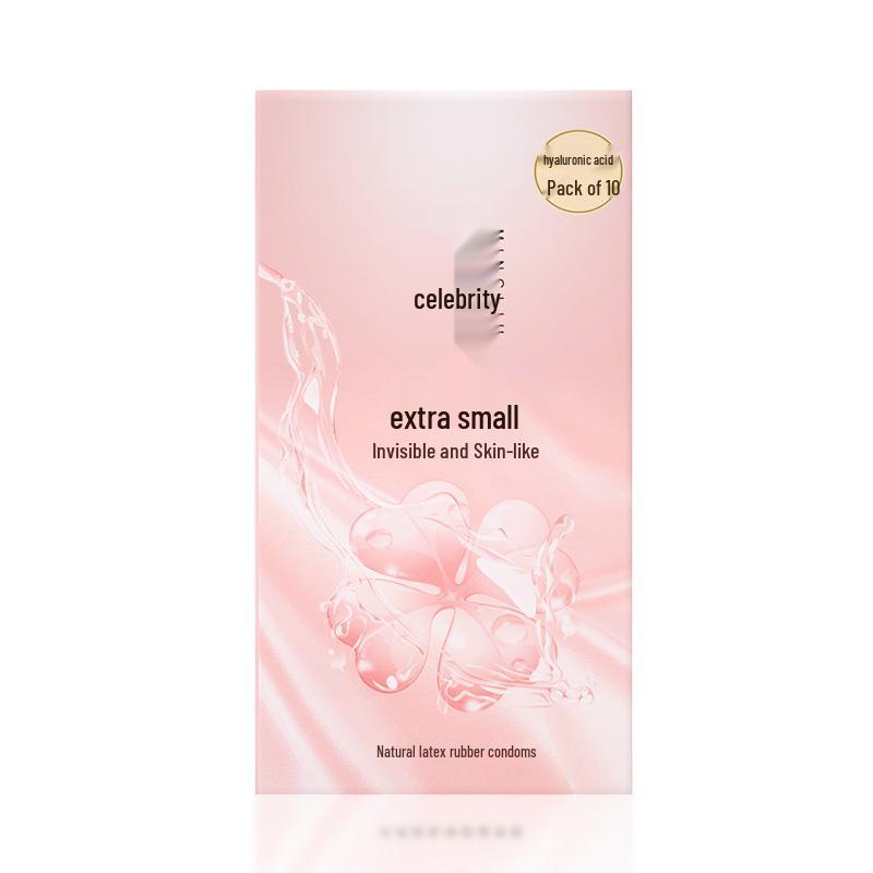 Celebrity Ultra-Thin 002 Gepunktete Kondome 10er-Pack: Ideal für Hotel- und Familienplanungsnutzung