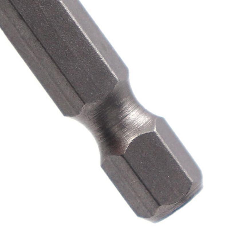 Schräger Kopf Exzentrischer Bohrer Schraubendreherbit Steinbohrer für Heimwerker Heimprojekte 6,35 mm Sechskantschäfte
