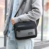 New Multi-pockets Men's Shoulder Bag Waterproof Large Capacity Men's Business Bag Work Travel Canvas Crossbody Bag for Male