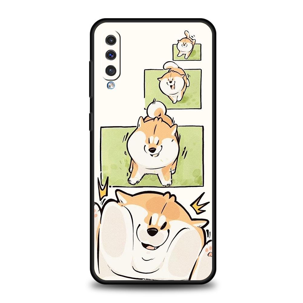 Cute Corgi Dog Phone Case for Samsung Galaxy A56 A36 A26 A16 A34 A24 A42 A22 A20 A12 A40 A30 A10 5G Soft TPU Cover Shell Fundas