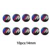 BAFB2 New 2025 11/14mm Car Remote Key Fob Emblem Badge Radio Button Sticker For BMW 50th E46 E90 E49 F30 F80 E36 E46 E93 E92 F34 F31 G