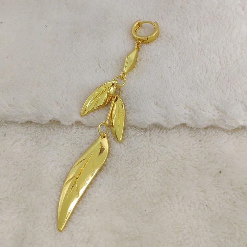 Game Genshin Impact Earring Tighnari Cosplay Unisex Leaves Pendant Earrings Jewelry Accessories Eardrop Gifts