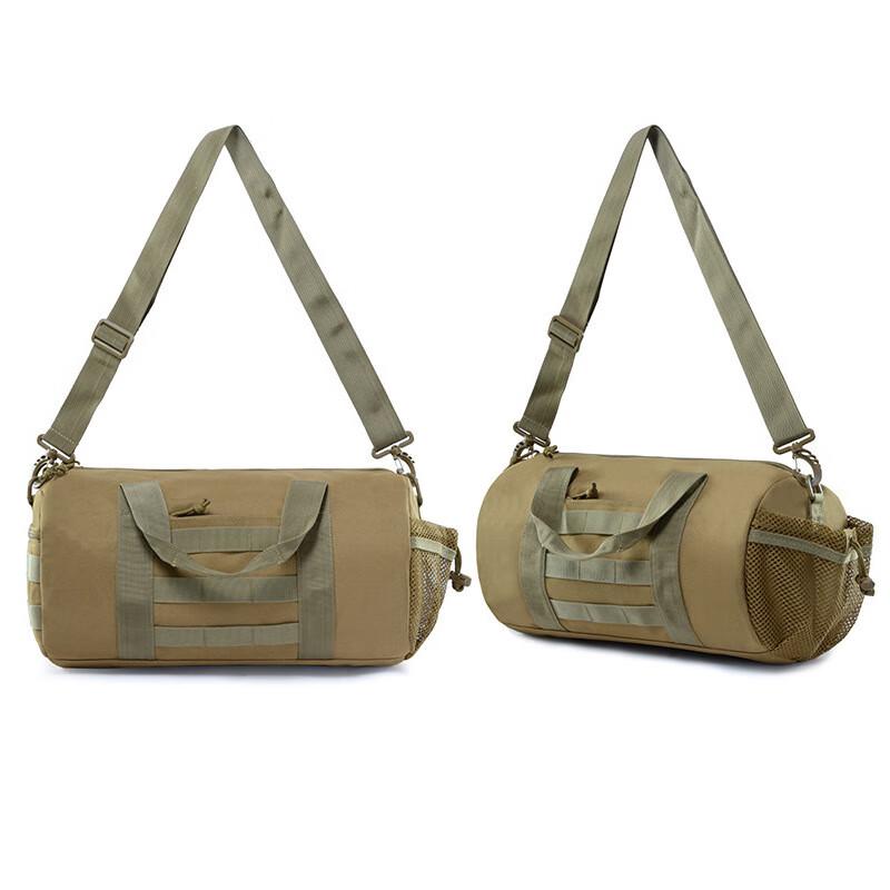 Yi Shan Outdoor Camouflage Crossbody Barrel Bag