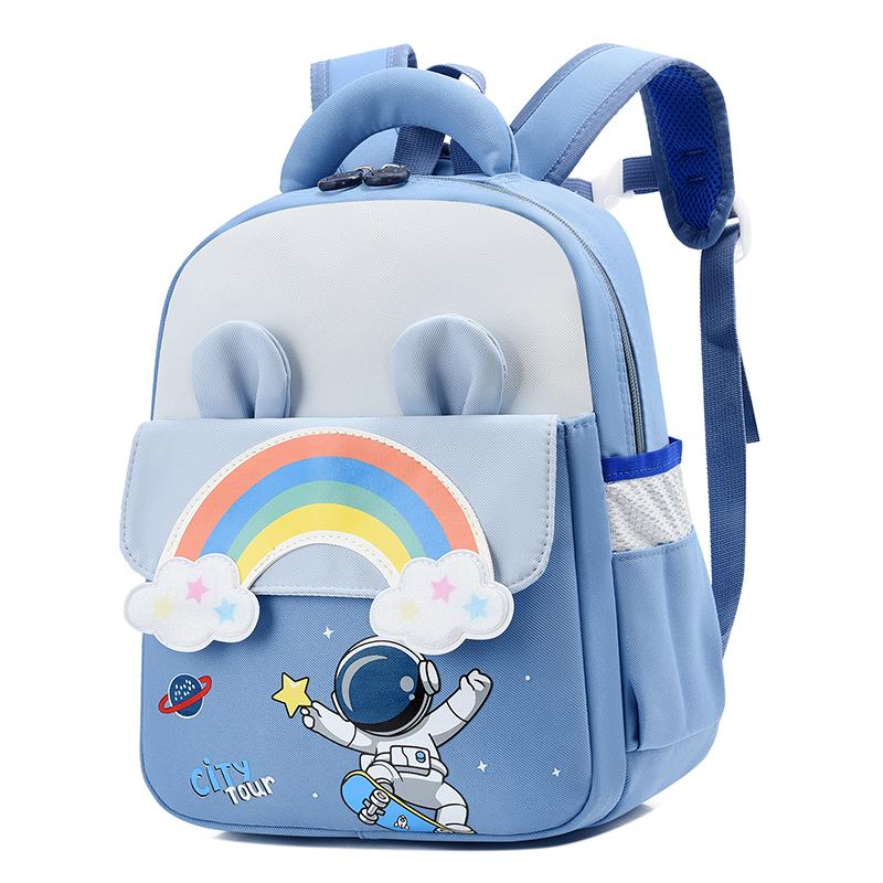 

Детский рюкзак для детского сада для девочки, мультяшный, 2-5 лет, водонепроницаемый, маленький рюкзак синий