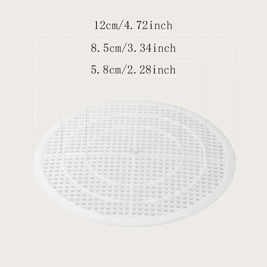2 ks Čtvercová krytka odtoku do sprchy, Proti ucpávání umyvadla, Podlahový kryt Odtok sprchy Sítko na vlasy, Kuchyňské, Koupelnové nástroje