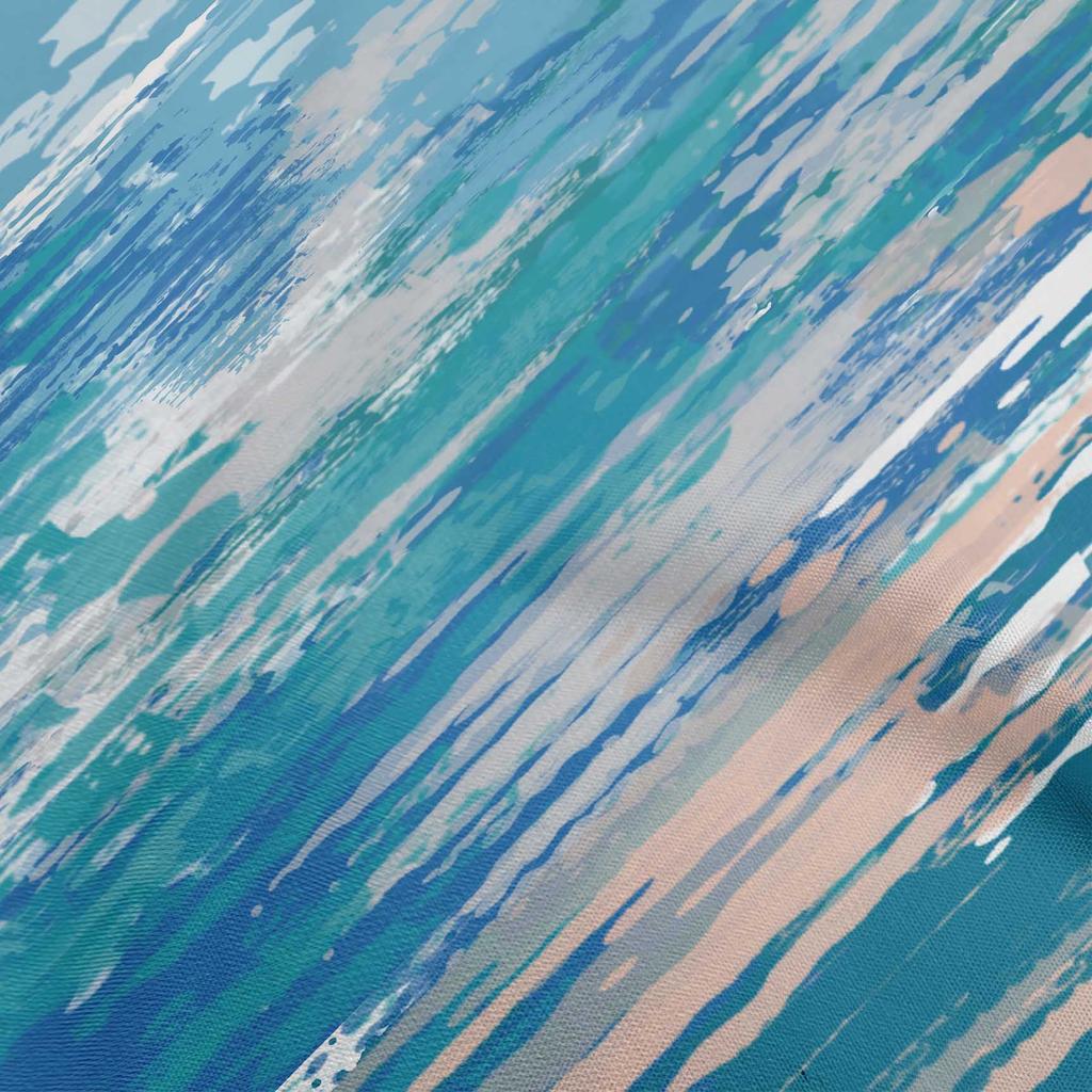 oneOone Cotton Flex Brown Fabric Brush Stroke Sewing Craft Projects Fabric Prints By Yard 40 Inch