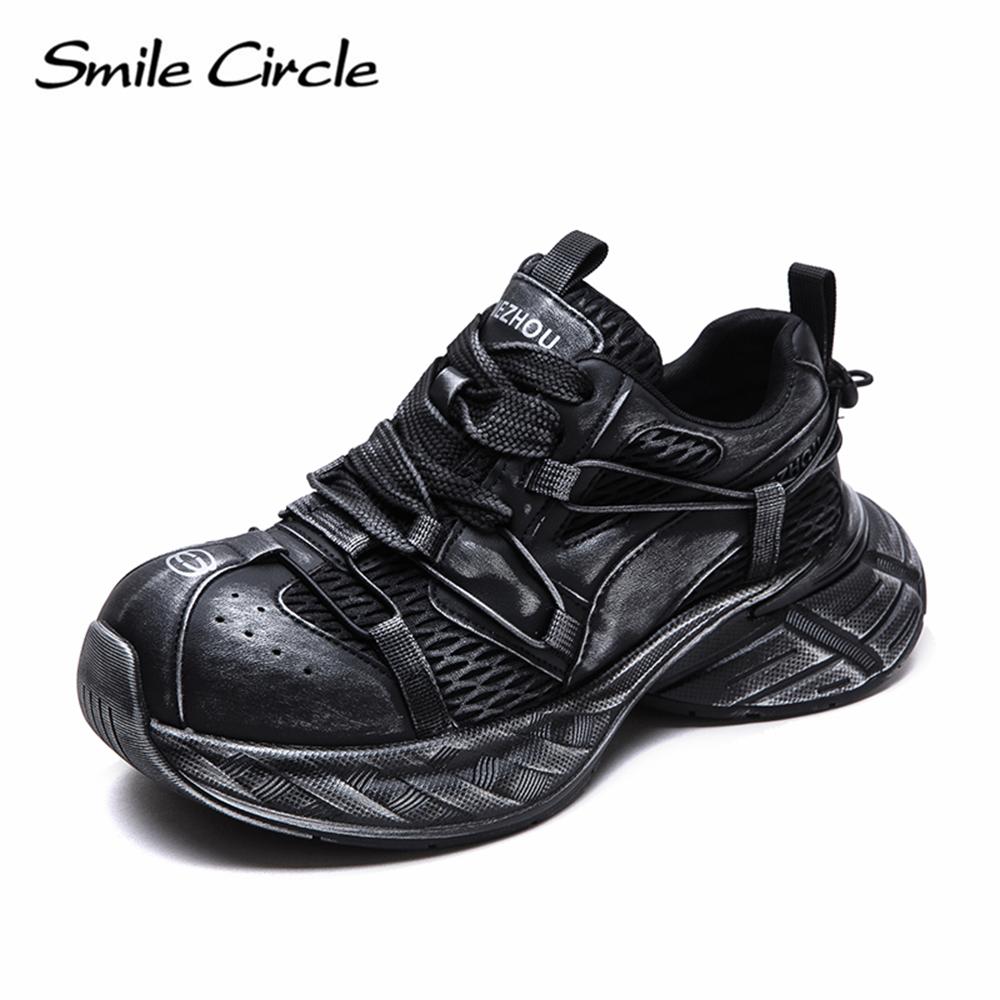 Women Sneakers Round Toe Height Increase Trainers Fashion Casual Thick Bottom Shoes