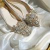 Leichte Satin-Hochzeitsschuhe 2025 neue Brautschuhe Haupt-Hochzeitskleid Show Heliang-Kleidung Verlobung High Heels Damen Stiletto