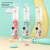 Mike Kids’ Soft Bristle Cartoon Toothbrush - Curved Head, Gum Care, Sensitive, Single Pack