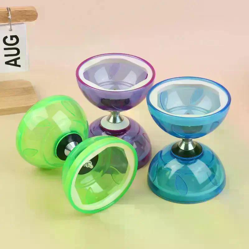 Double-Head Diabolo Fitness Toy Outdoor Play Diabolo Yo-Yo Play Diabolo Yo-Yo Play Diabolo Elderly Children'S Toys