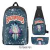 Popular Backwoods Cigar 3D Backpack Campus Student Backpack Travel Bag