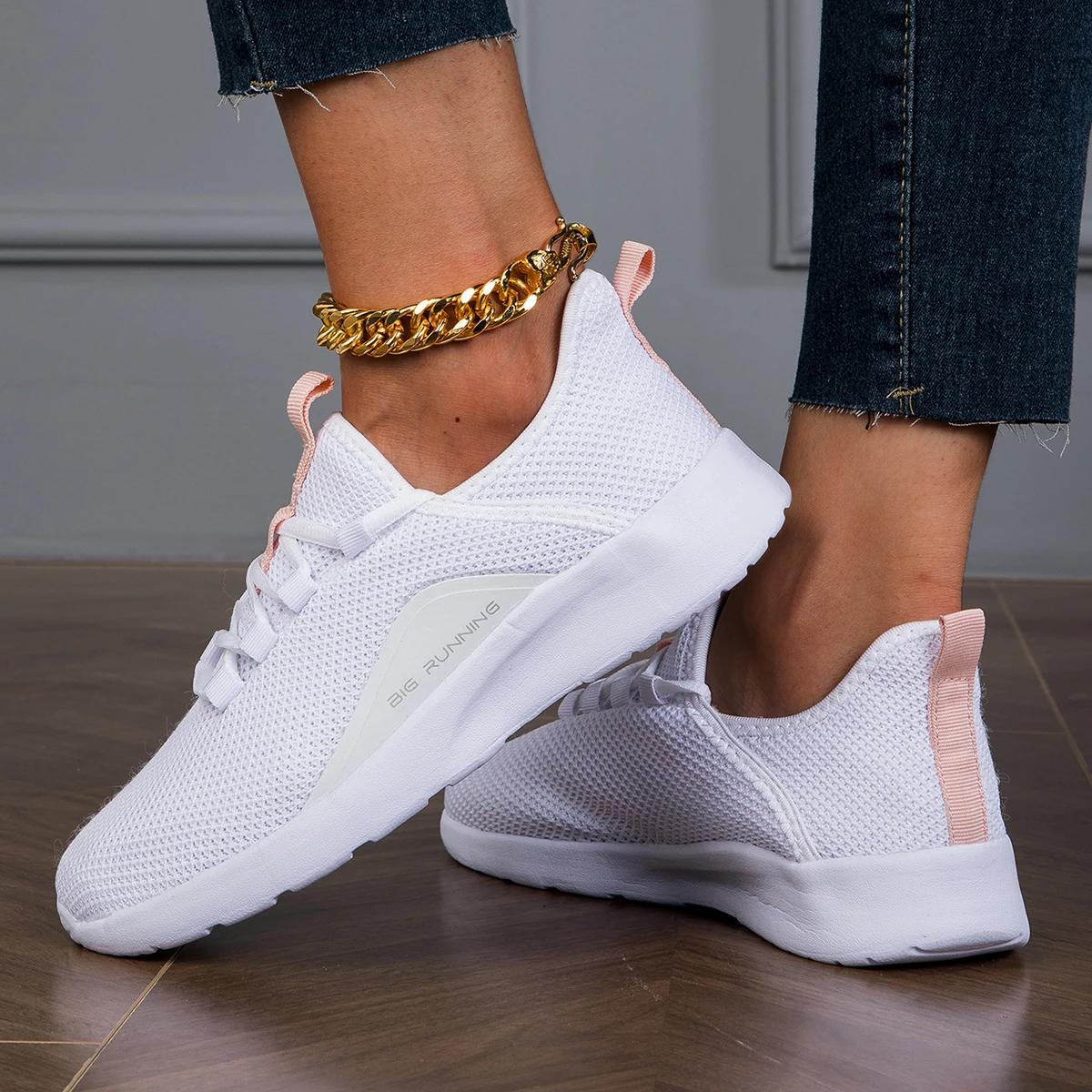 

Женская повседневная обувь с толстой подошвой и увеличенной высотой, кроссовки для бега на открытом воздухе, дышащие и удобные, кроссовки для ходьбы 36 белый
