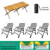 OEING Folding Camping Table and Chair Set