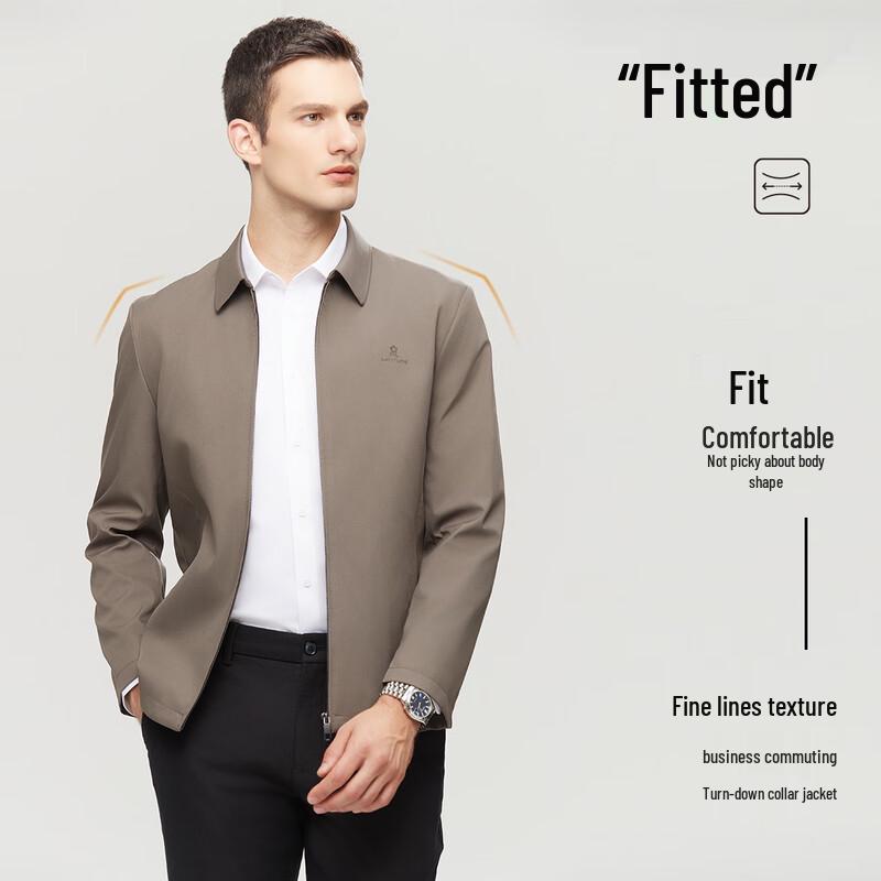 MONTAGUT Men's Business Casual Lapel Jacket