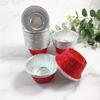 50Pcs Disposable Baking Cup Tray Food Grade Cupcake Mold Aluminum Tin Foil Baking Pans  Pudding