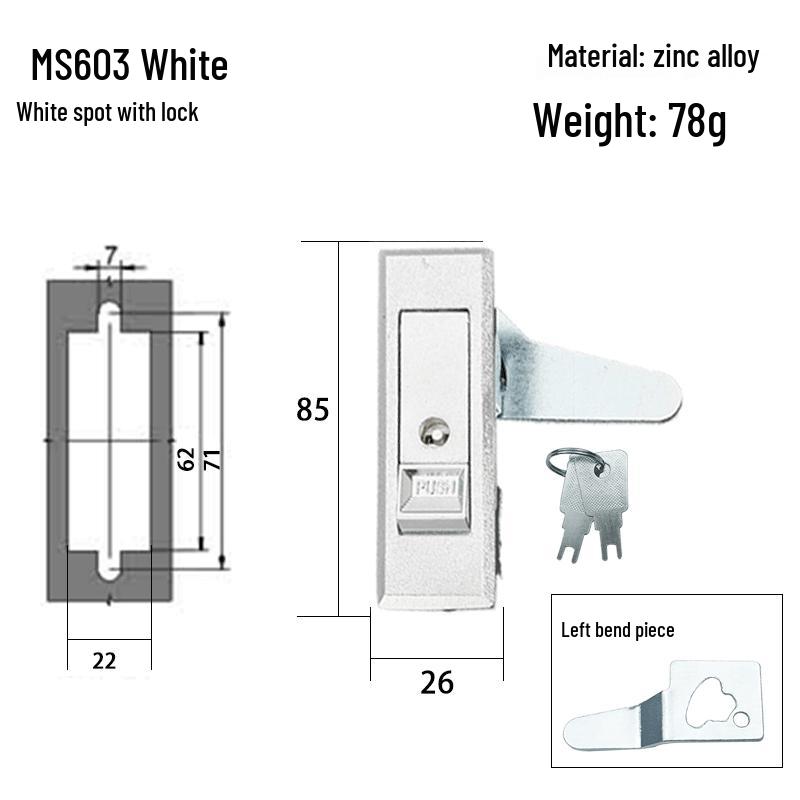 Electrical Cabinet Lock with Key
