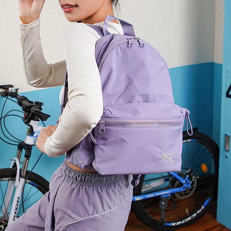 New PUMA Fabric Backpack Regular Women's Purple 090283-04
