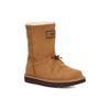 UGG Leather Casual Ankle Boots Women Boots Brown 1143938-CHE