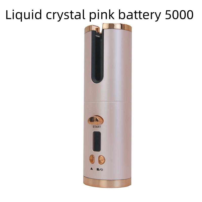Automatic Hair Curler Wireless With Heat Timer Modes Rechargeable Portabl Fast Heating Styler For Perfect Curls Every Time