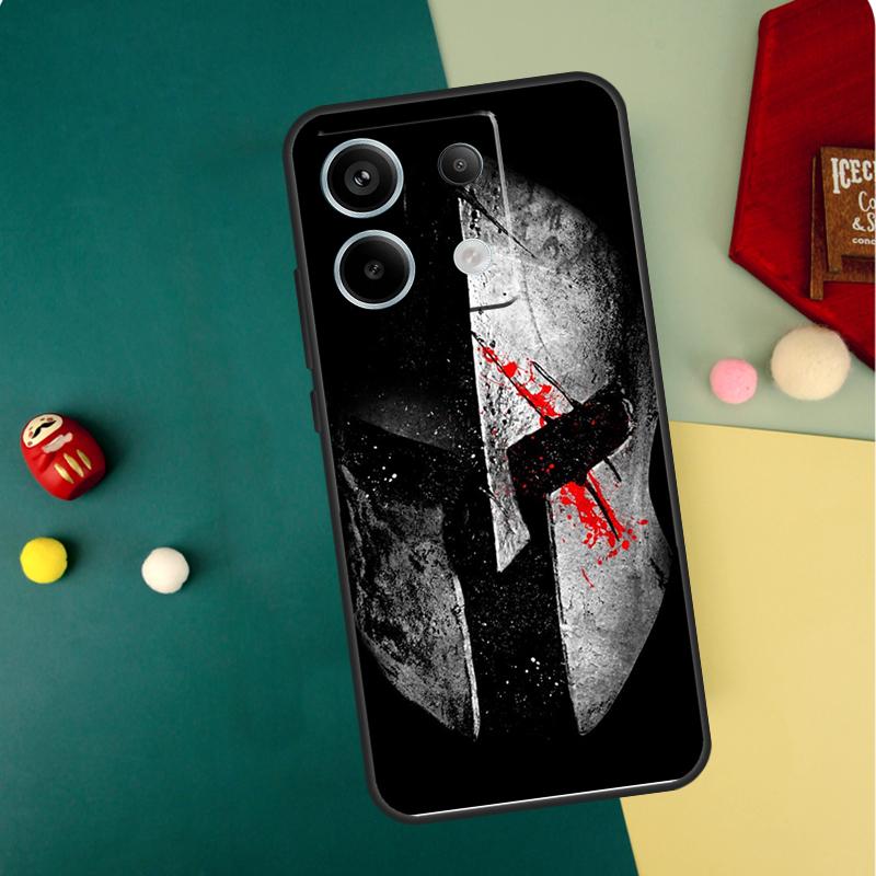 Heißes Spartan Case für Redmi Note 13 Pro Plus 9 10 11 12 Pro 10S 11S 12S Redmi 13C 10A 9C 10C 12C Hülle
